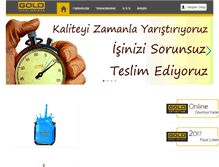Tablet Screenshot of goldgrup.net